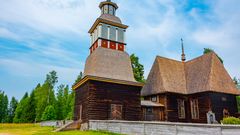 Holzkirche in Petäjävesi, Finland