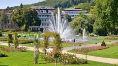 Rosengarten in Bad Kissingen