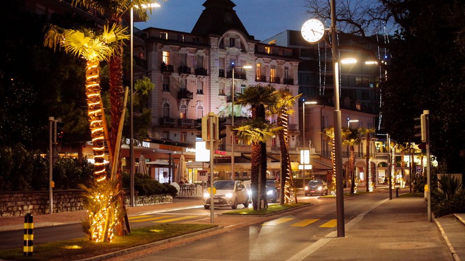 Lugano zu Weihnachten