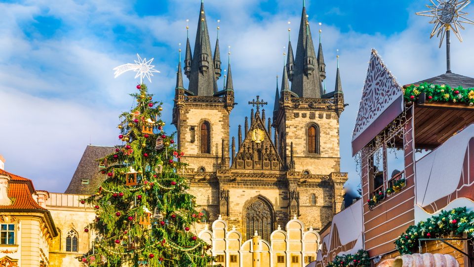 Prag Weihnachtsbaum
