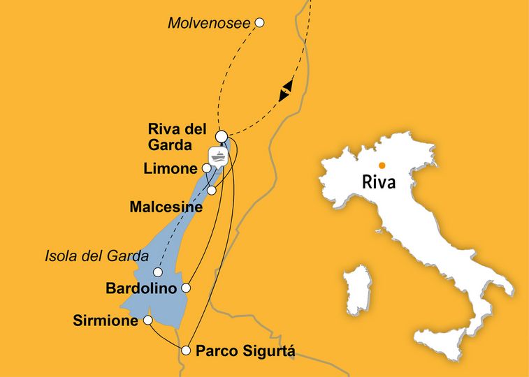 Ihre Reiseroute ©www.stepmap.de Ihre Reiseroute