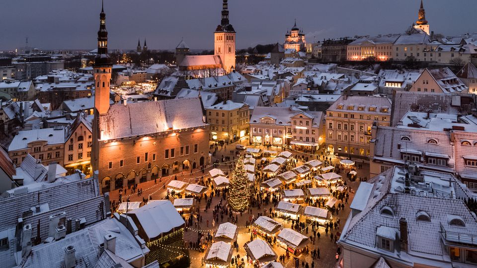 Weihnachtsmarkt in Tallinns Altstadt