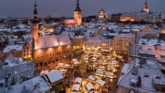 Weihnachtsmarkt in Tallinns Altstadt