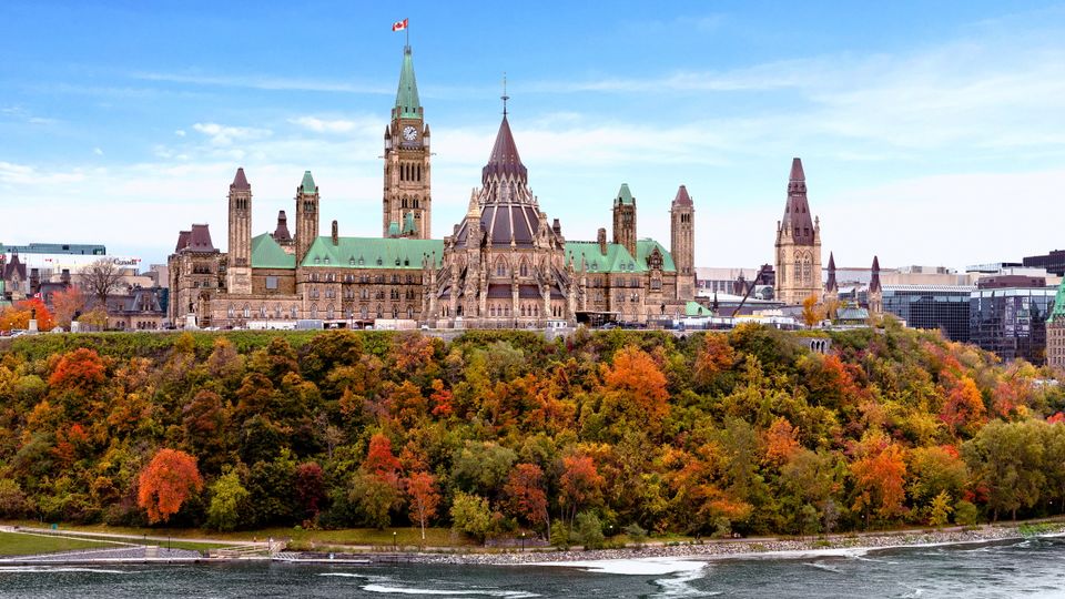 Ottawa Parlamentenhügel