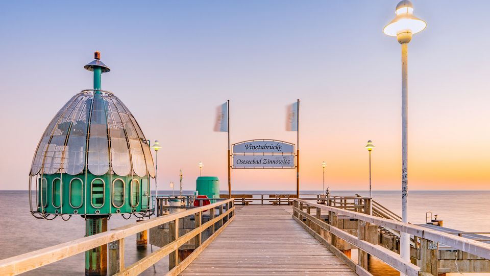 Vinetabrücke im Ostseebad Zinnowitz