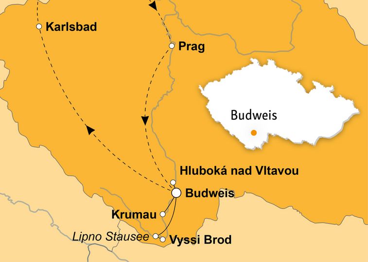 Ihre Reiseroute