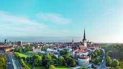 Blick über Tallinn