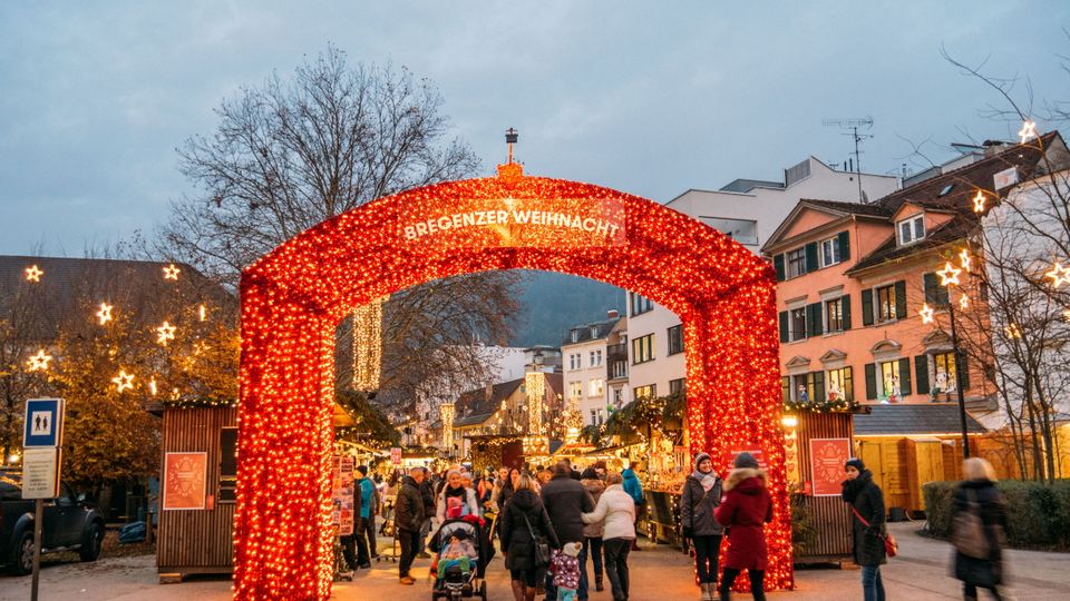 Eingang Weihnachtsmarkt 