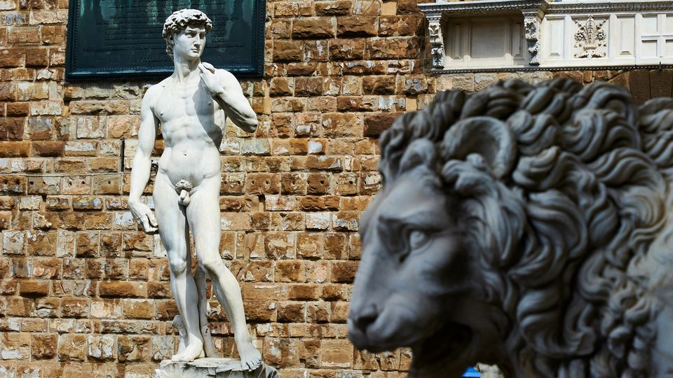 David vor Palazzo Vecchio