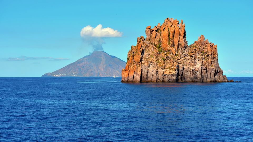 Sizilien, Vulkan Stromboli