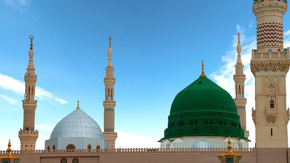 Medina - Prophetenmoschee, Saudi-Arabien