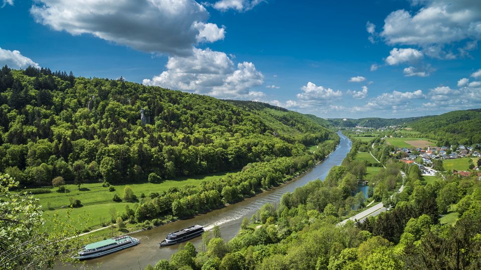 Kreuzfahrt auf dem Main-Donau-Kanal