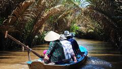 Bootsfahrt Mekong