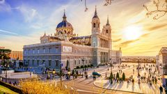 Die Kathedrale von Madrid