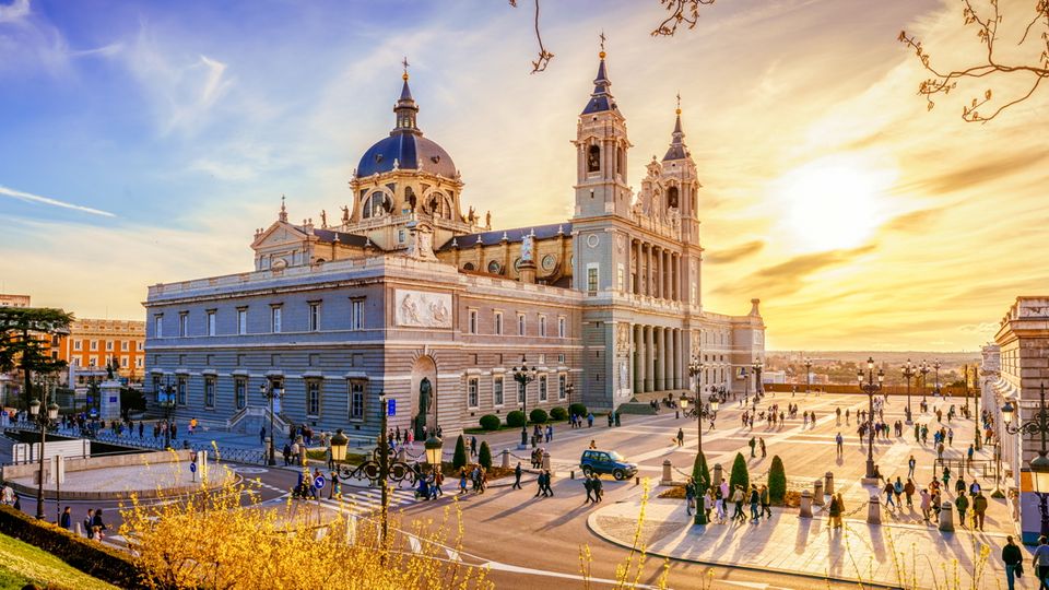 Die Kathedrale von Madrid