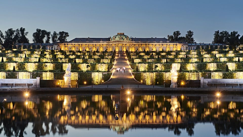 Potsdamer Schlössernacht, Sanssouci