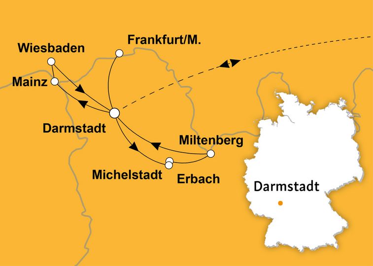 Ihre Reiseroute