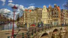 Kanal in Amsterdam