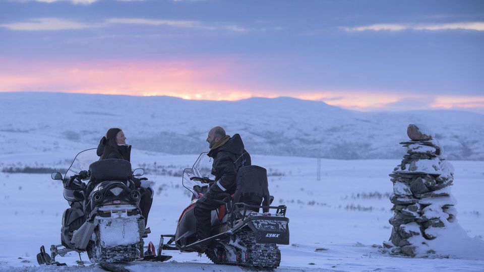 Schneemobilsafari, Sorrisniva