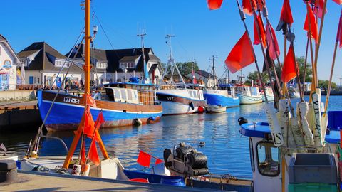 Hiddensee, Hafen von Vitt