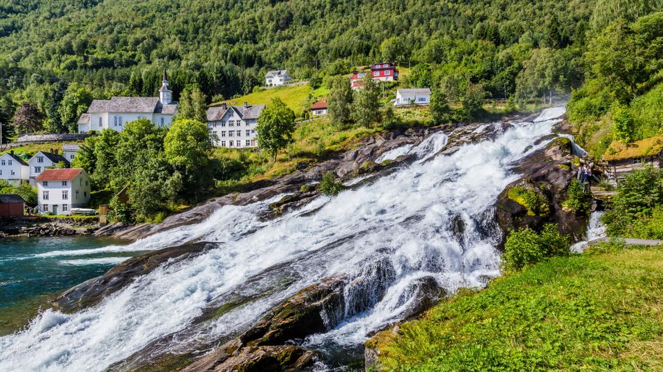 Hellesylt Wasserfall