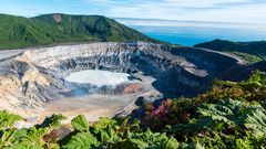 Vulcano Poas in Costa Rica