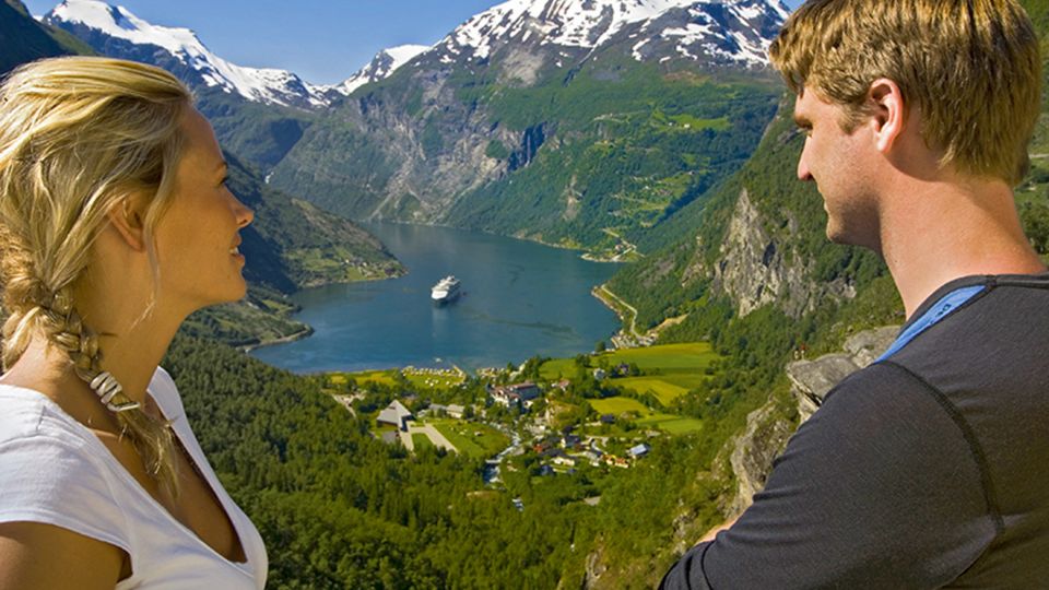 Blick in den Geiranger