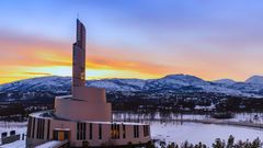 Northern Lights Cathedral, Alta, Norway