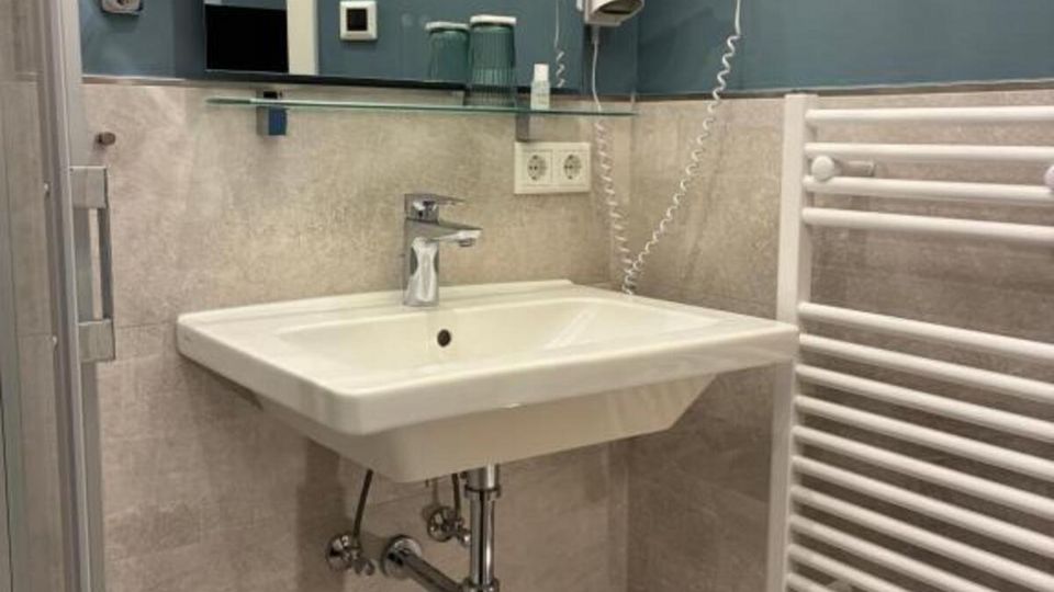 Strandhotel Dagebüll, Badezimmer