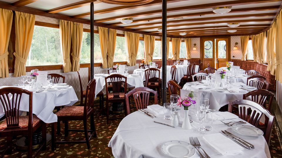 MS Wilhelm Tham, Speisesaal
