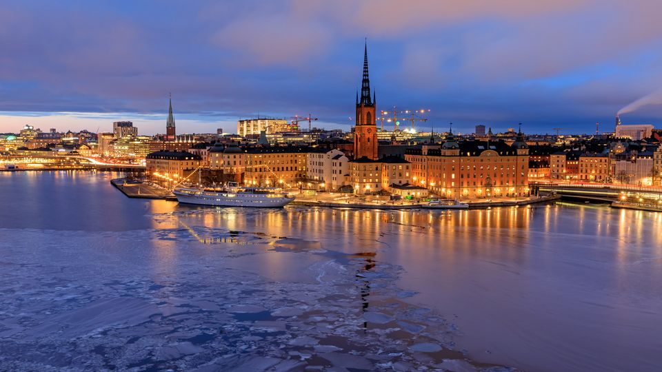 Stockholm im Winter