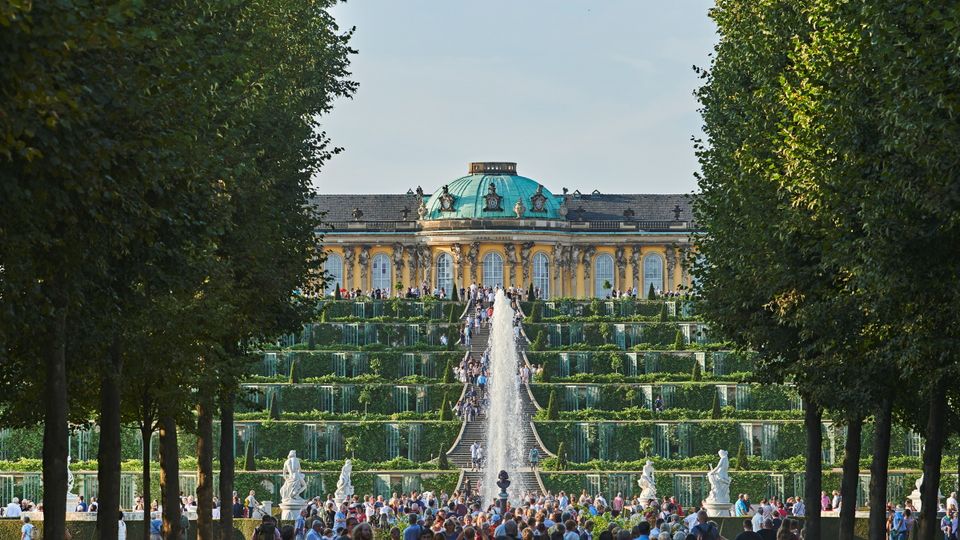 Potsdamer Schlössernacht, Sanssouci