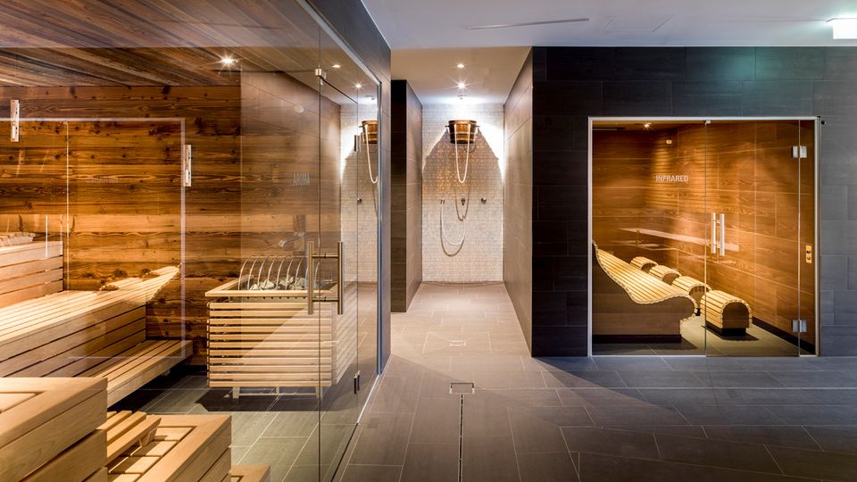 Sauna und Wellnessbereich, Hotel Goldried