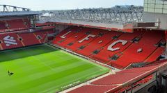 Stadion Anfield FC Liverpool ©Ulrike Schmiege Stadion Anfield FC Liverpool