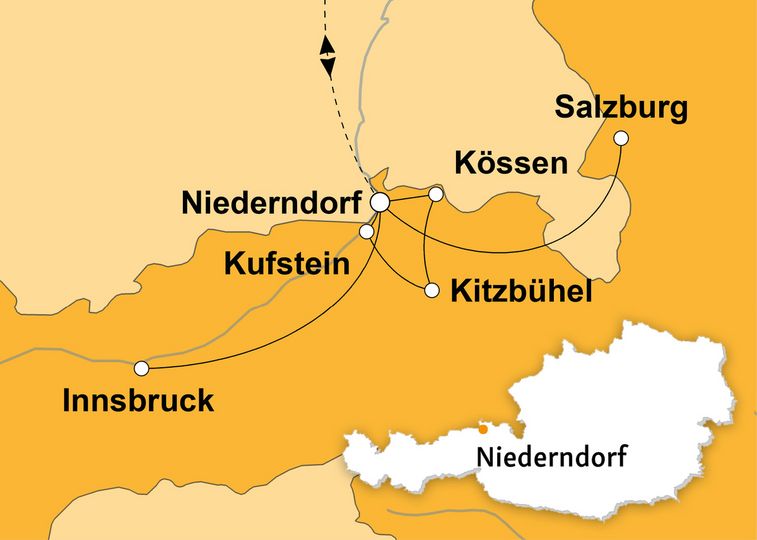 Ihre Reiseroute