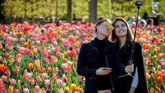 Selfie in Keukenhof