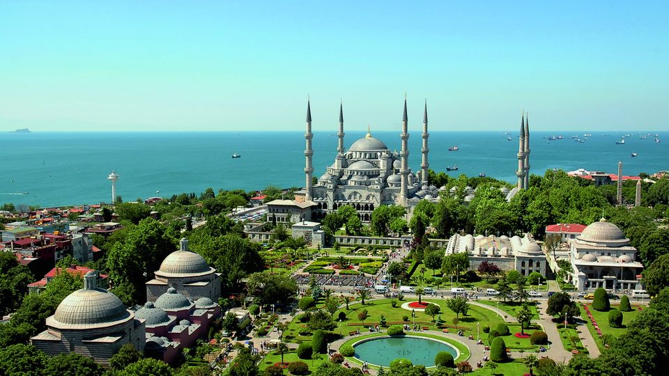 Blick auf Istanbul