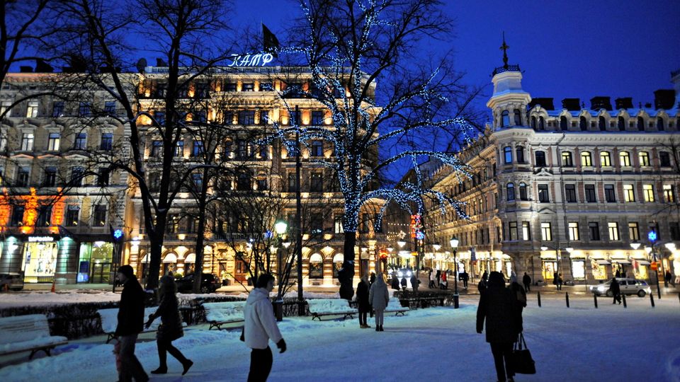 Helsinki am Hafen
