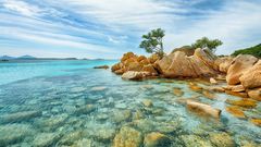 Strand an der Costa Smeralda