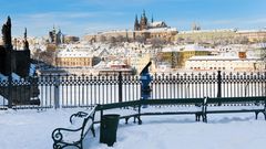 Prag im Winter