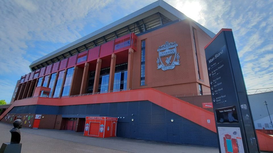 Stadion Anfield Liverpool ©Ulrike Schmiege Stadion Anfield Liverpool