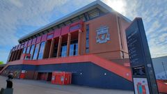 Stadion Anfield Liverpool ©Ulrike Schmiege Stadion Anfield Liverpool