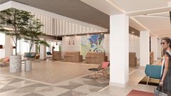 Reception Lobby im Hotel Buenaventura