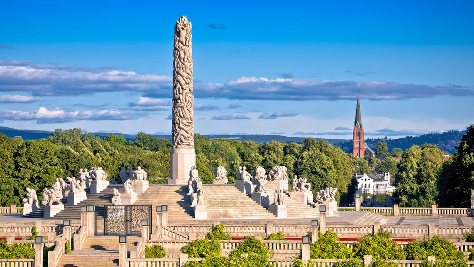 Oslo, Vigeland Skulpturenpark