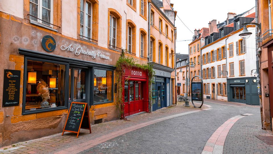 Metz Straße in der Altstadt