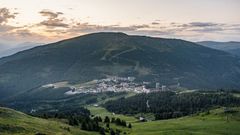 Blick auf den Katschberg