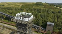 IGA Ruhrgebiet 2027, Drohnenaufnahme Dortmund, Kokerei Hansa