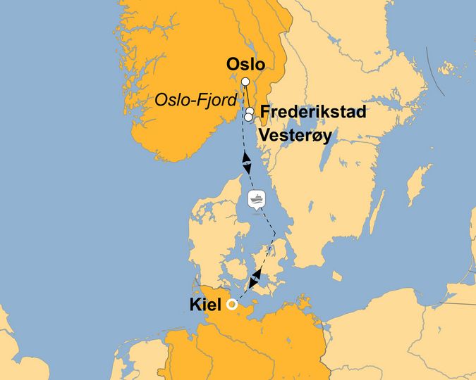 Ihre Reiseroute
