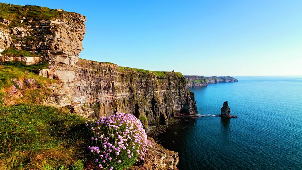 Cliffs of Moher im Abendlicht