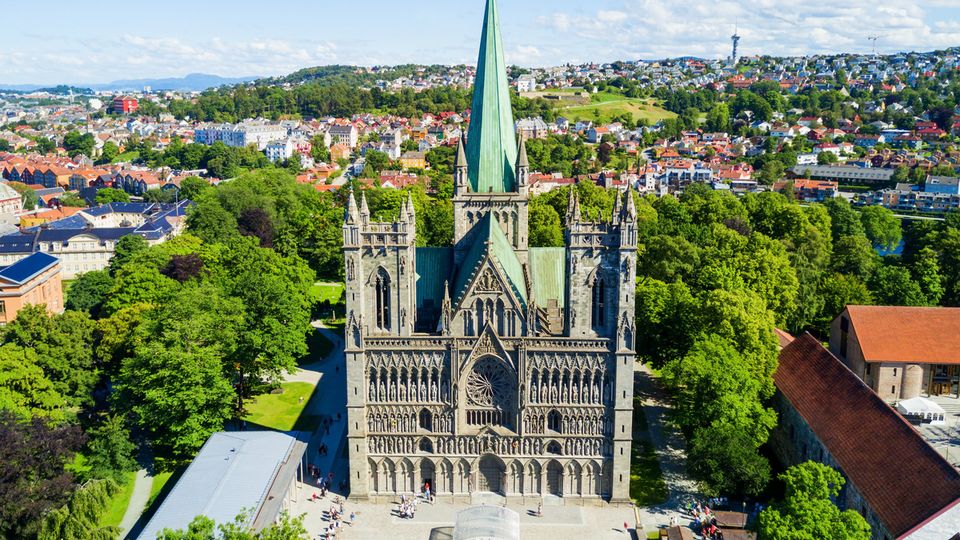 Nidaros Kathedrale in Trondheim
